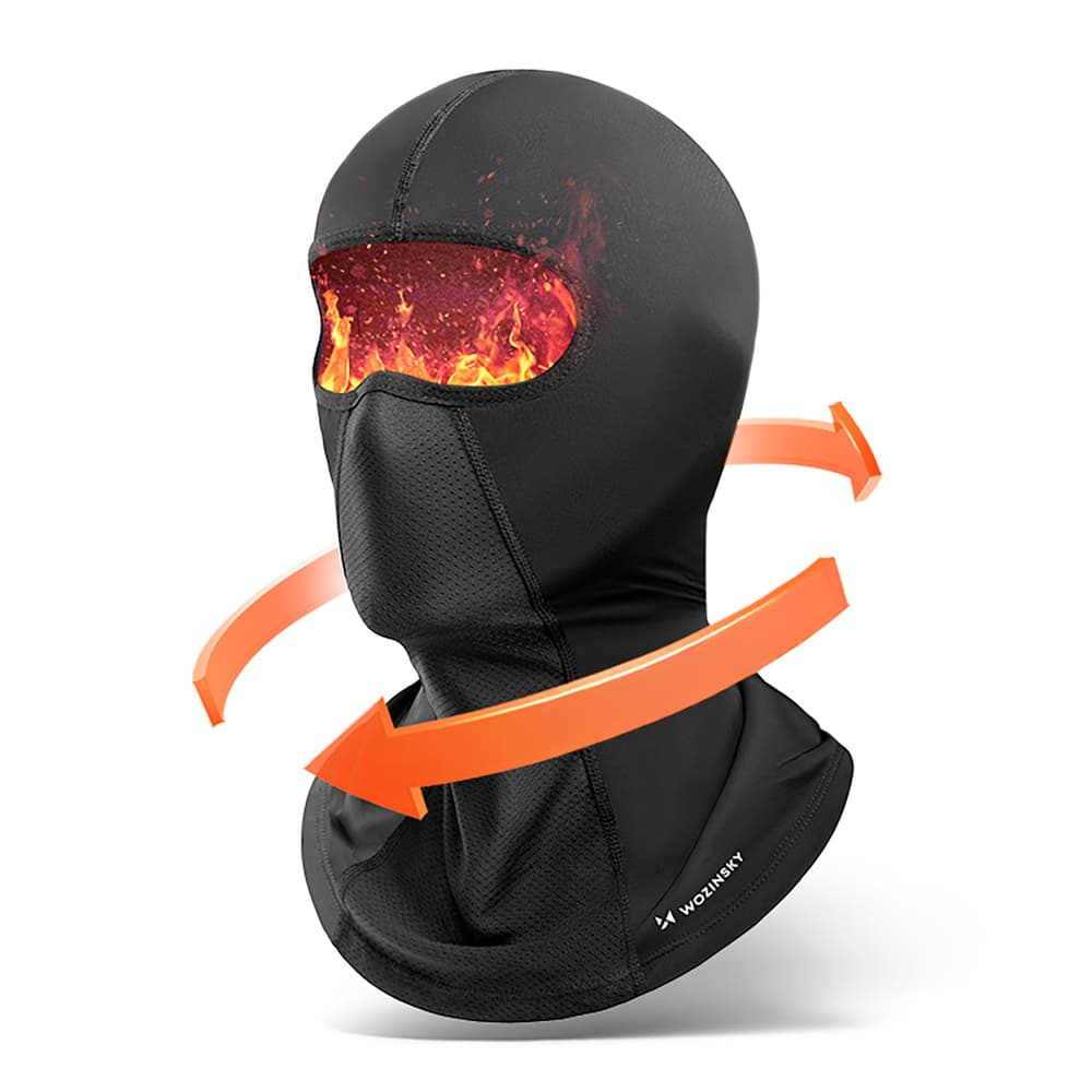 Wozinsky WKM-03B Balaklava maska za obraz - črna 2
