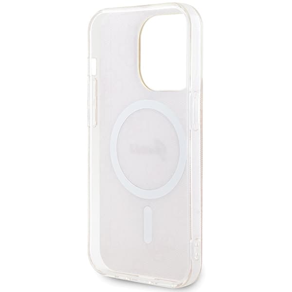 Guess IML 4G MagSafe etui za iPhone 15 Pro - roza 7