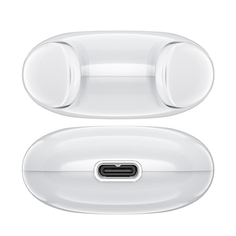 Acefast T9 Bluetooth 5.3 brezžične slušalke, bele 5