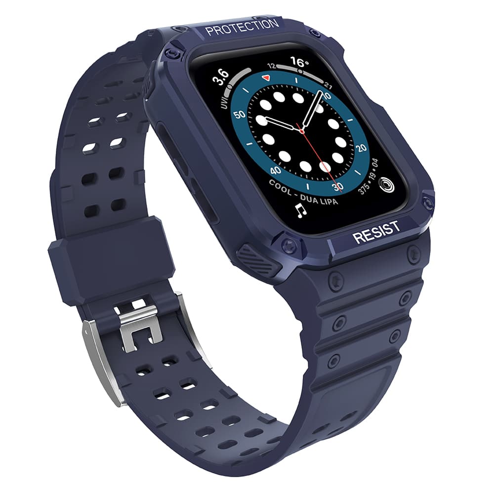Hurtel Protect Strap Band za Apple Watch 42/44/45mm - Modra