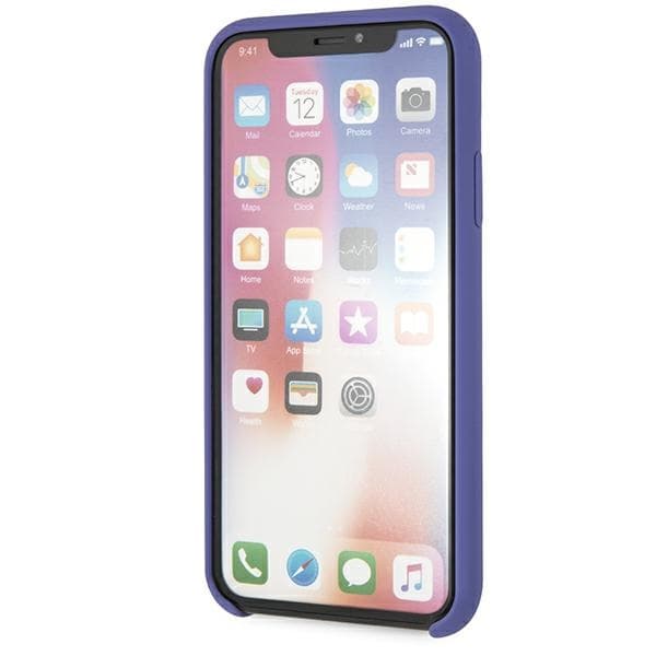 Karl Lagerfeld silikonski etui za iPhone X/Xs - vijoličen 6