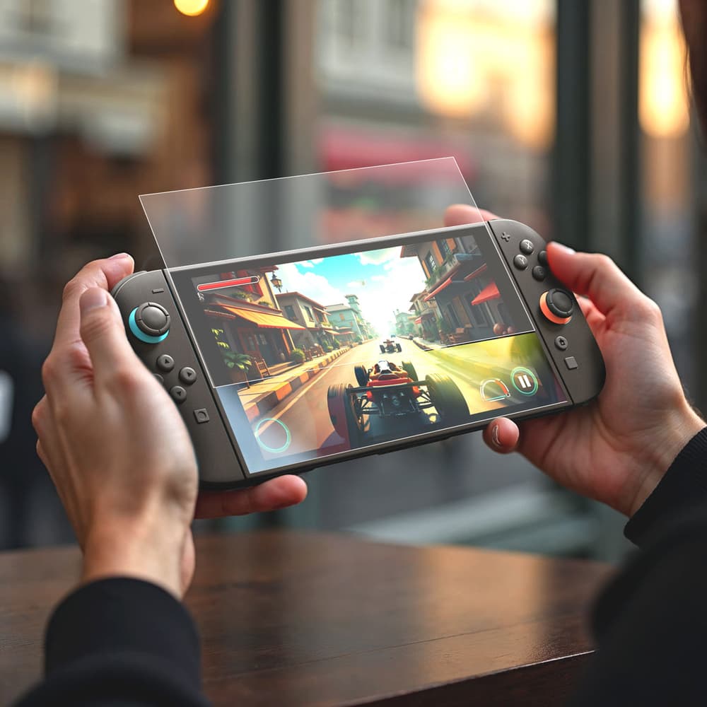 Zaščitno steklo AmazingThing Radix Matte Glass za Nintendo Switch 2 (2 kosa) 5