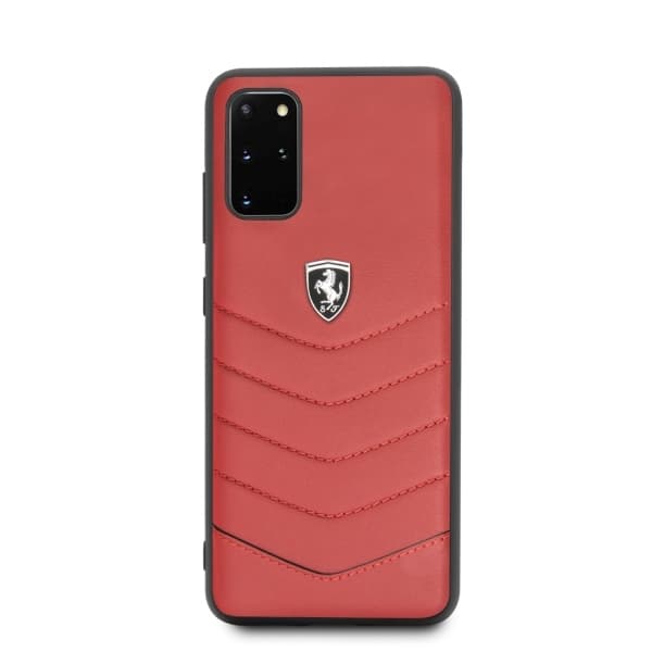 Ferrari Heritage Quilted ovitek za Samsung Galaxy S20+ - rdeč 5