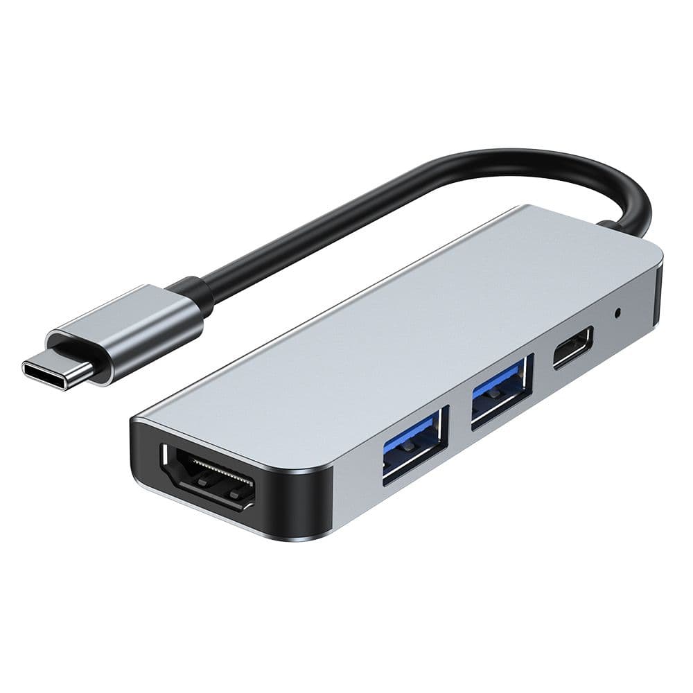 Adapter Tech-Protect V2 4v1 USB-C: USB-A 3.0 / USB-A 2.0 / USB-C / HDMI - siv 5