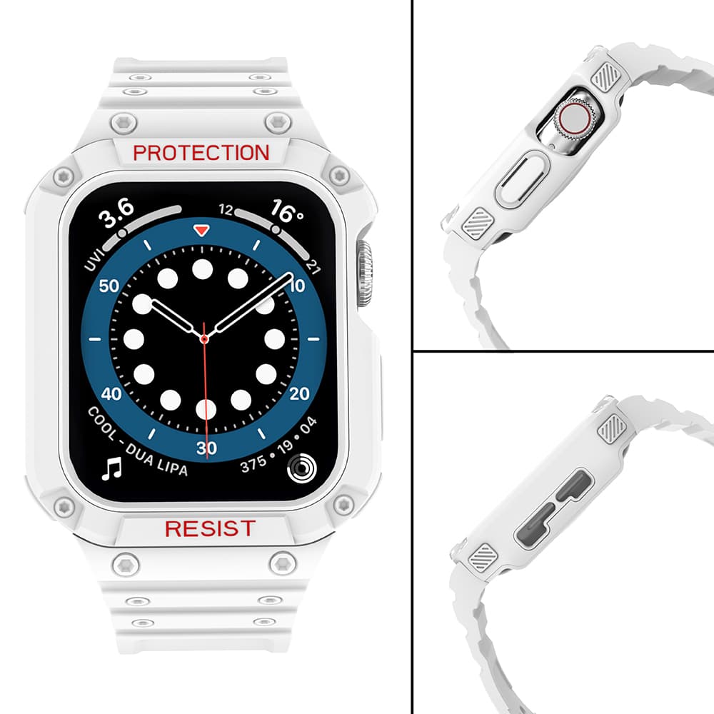 Hurtel Protect Strap Band za Apple Watch 38/40/41mm, bela 4