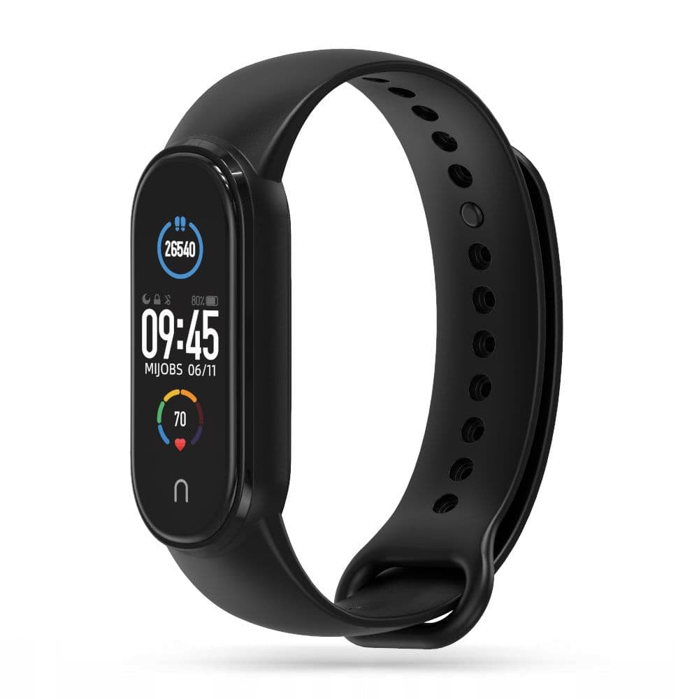 Tech-Protect IconBand pašček za Xiaomi Mi Smart Band 5 / 6 / 7 / NFC - črn