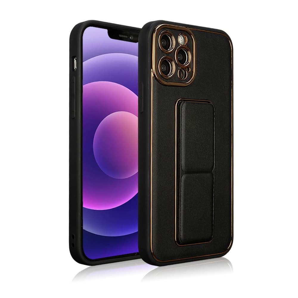 Hurtel New Kickstand ovitek za iPhone 13 Pro Max, črna 2
