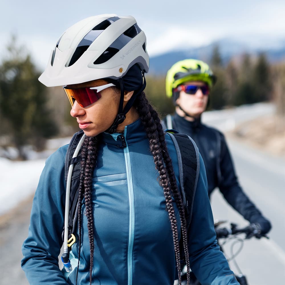 Wozinsky MTB čelada s snemljivim vizirjem, L, pastelno zelena 5