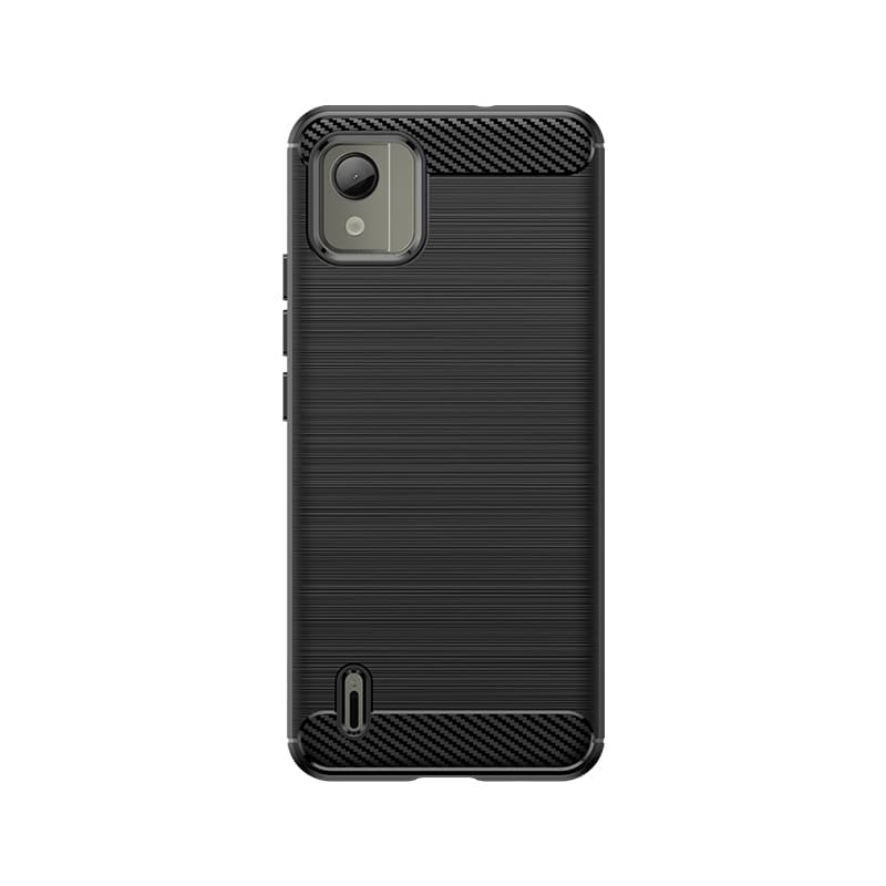 Carbon ovitek Hurtel za Nokia C110 - črn
