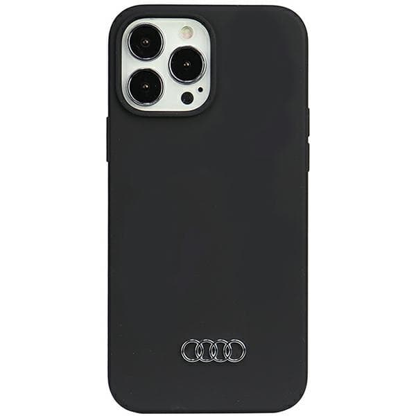 Audi silikonski ovitek za iPhone 13 Pro Max (6.7") - črn
