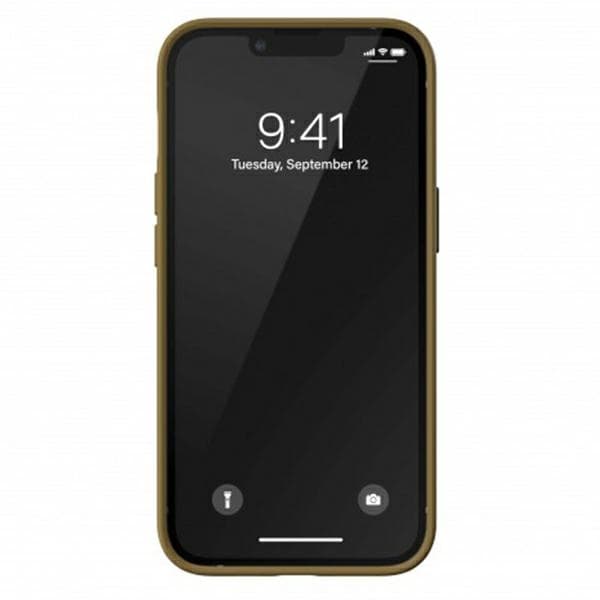 Adidas OR Molded Case PU ovitek za iPhone 13 Pro Max (bež/zlata) 4