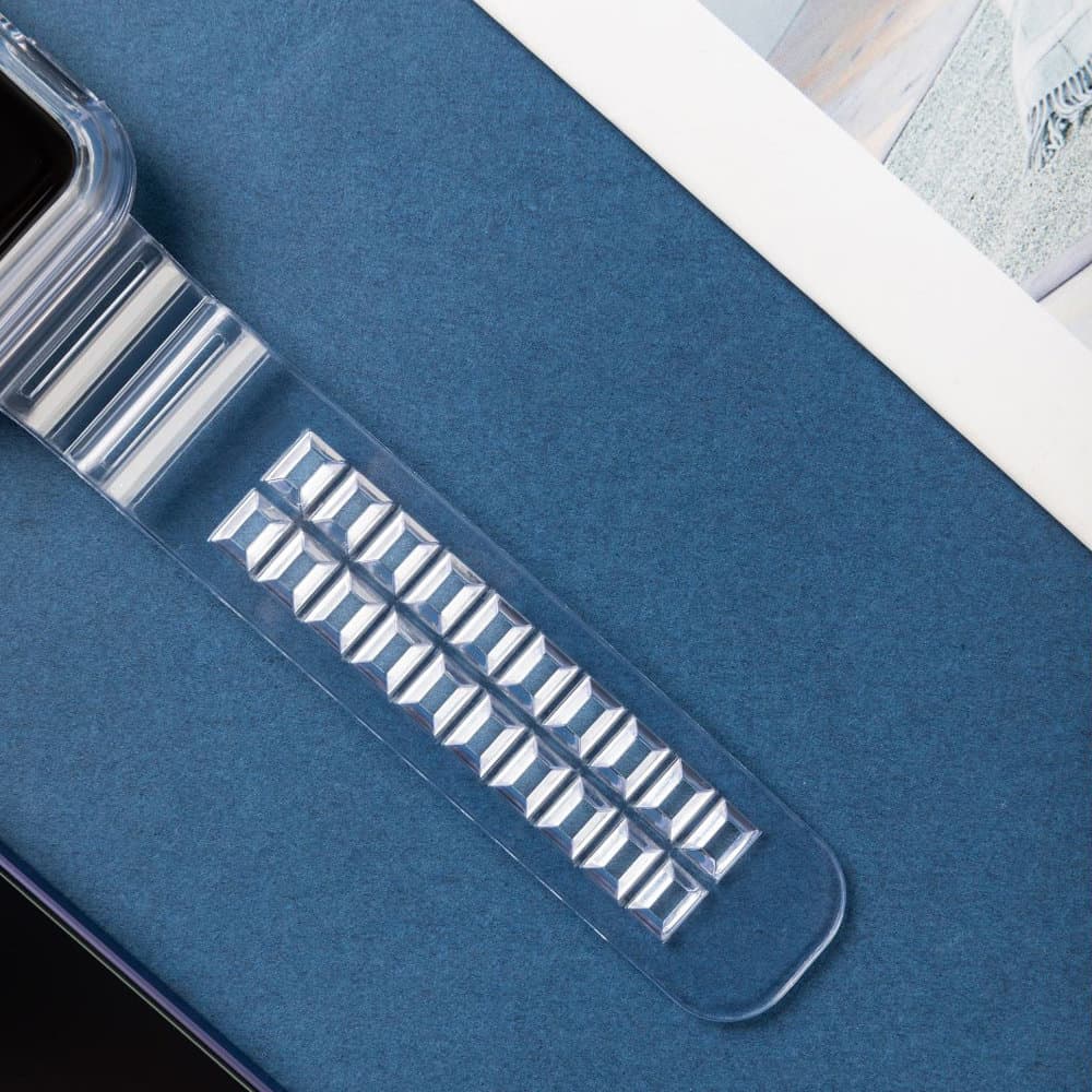 Hurtel silikonski pašček za Apple Watch 42mm - rdeča 5