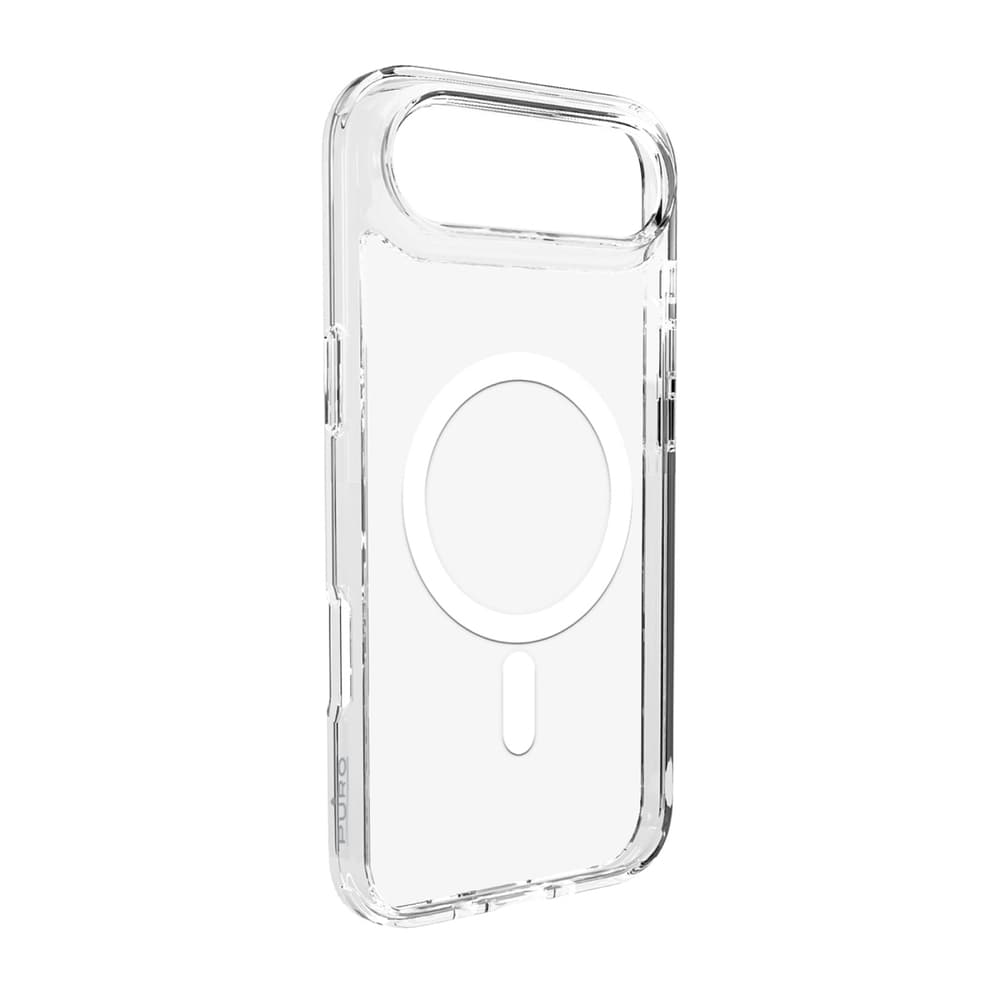 Puro Lite Mag ovitek z MagSafe za iPhone 17 Air - Prozoren z belim obročem