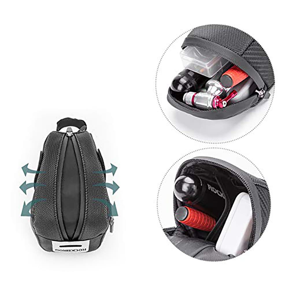 Rockbros B74 torbica za pod sedlo 0,75L (črna) 3