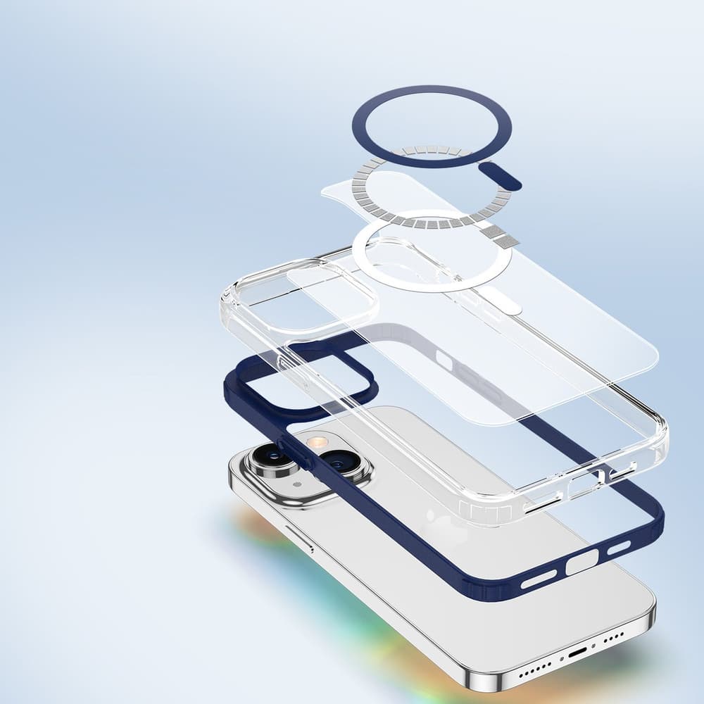 Dux Ducis Clin2 ovitek za iPhone 14 Plus, MagSafe, moder 8