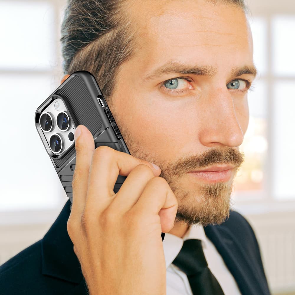 Hurtel Thunder ovitek za iPhone 14 Pro Max, črn 7