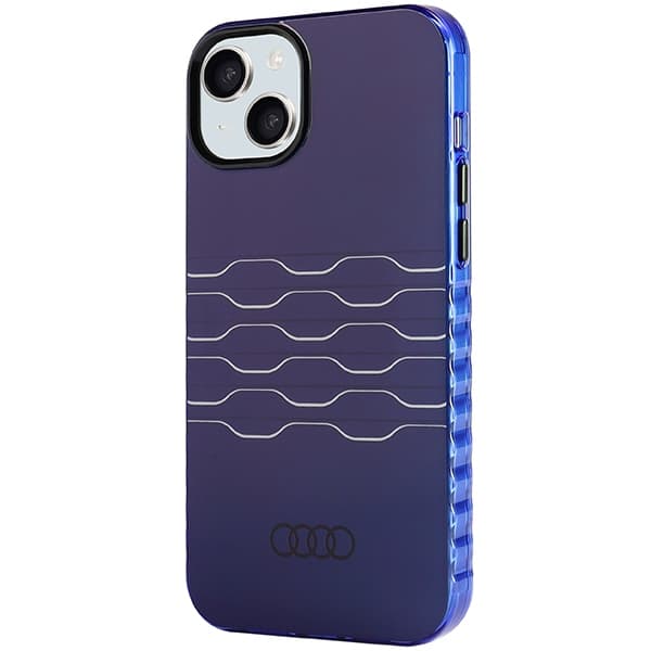 Audi IML MagSafe ovitek za iPhone 15 Plus / 14 Plus - modra 2