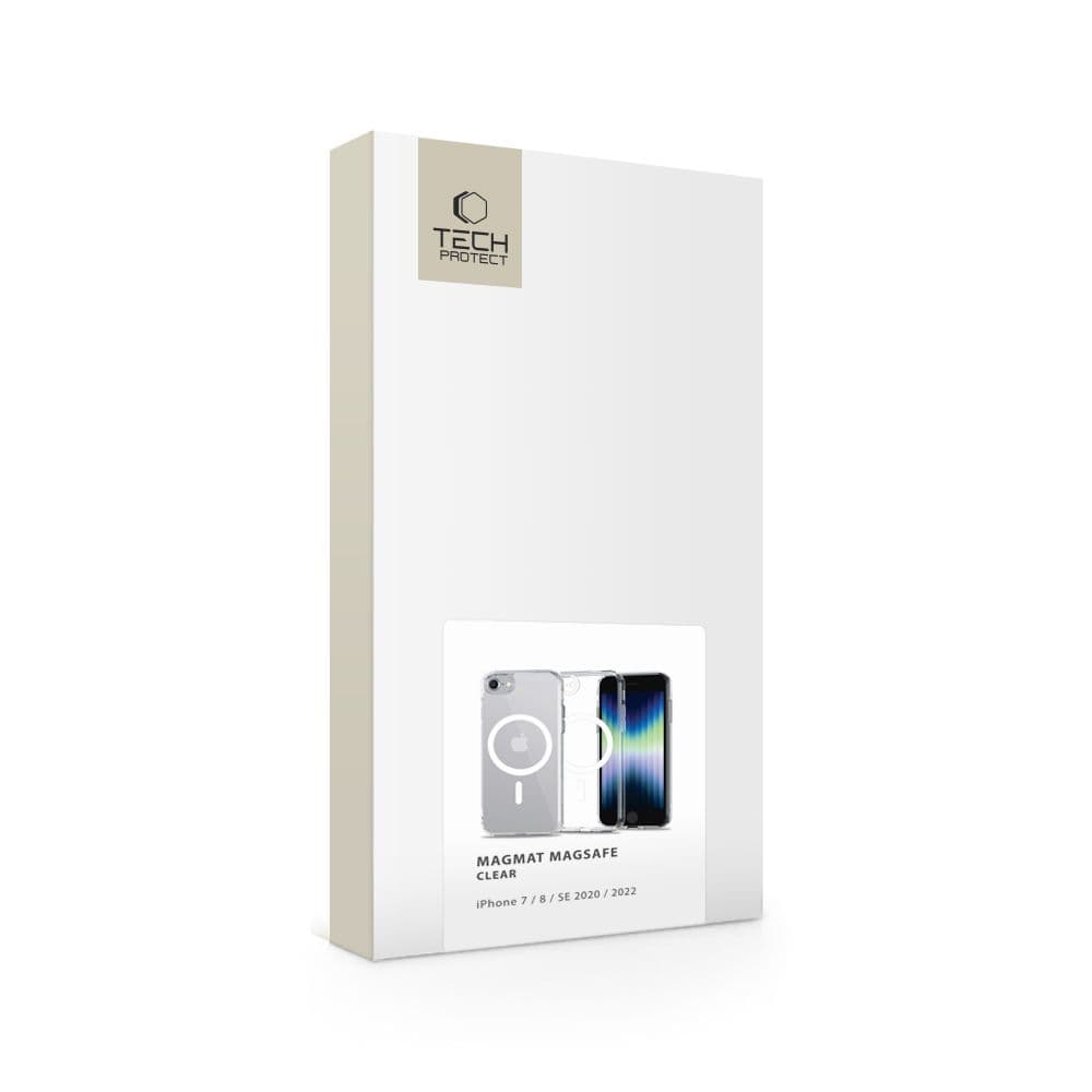 Tech-Protect MagMat MagSafe ovitek za iPhone 7 / 8 / SE 2020 / 2022 - prozoren 2