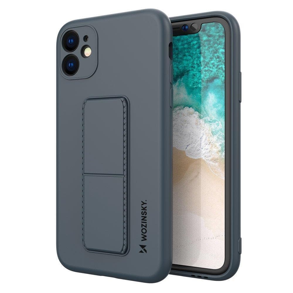Wozinsky Kickstand ovitek za Xiaomi Redmi 10X 4G / Note 9, moder
