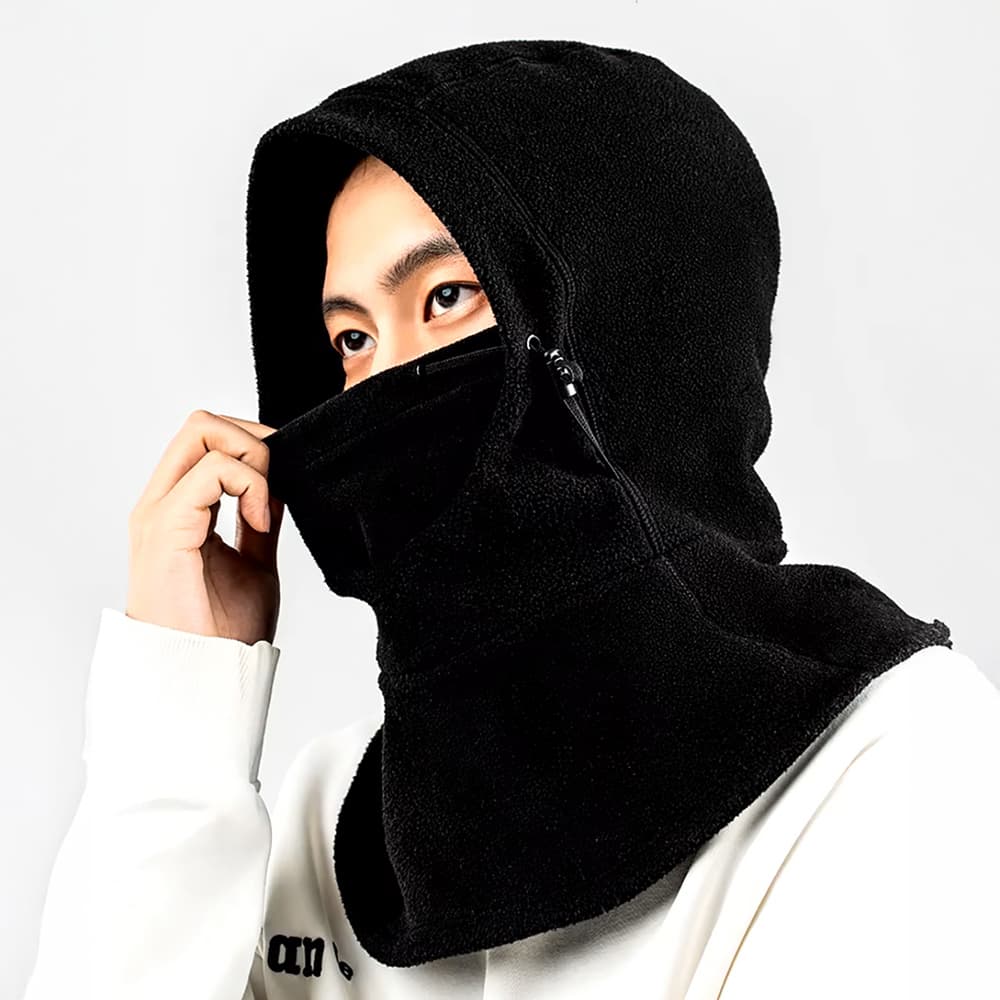 Rockbros YPP034 windproof športna balaklava - črna 3