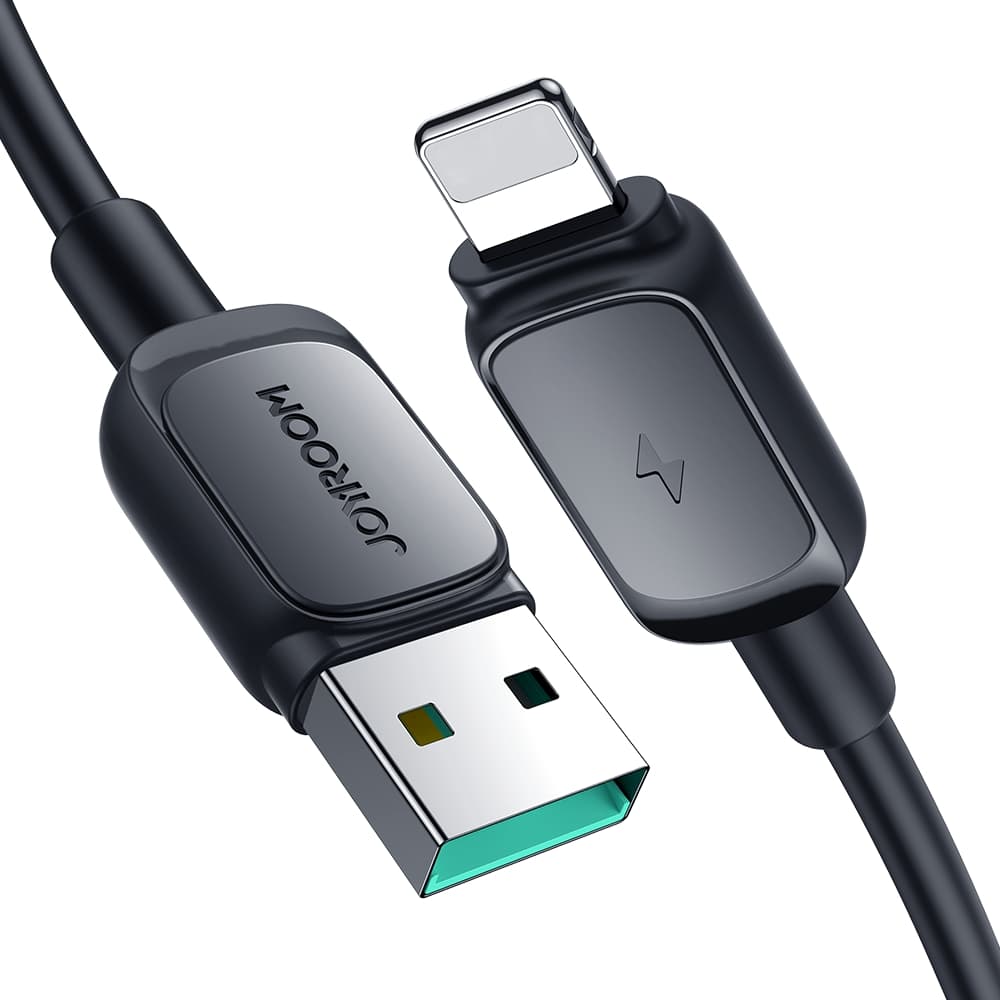 Joyroom A14 Lightning / USB-A 2.4A kabel 1.2m - črn