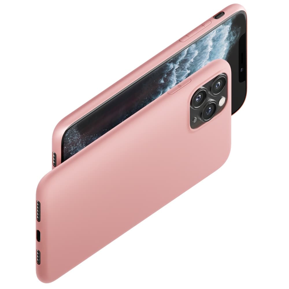 3mk Matt Case prevleka za iPhone 12 mini - roza (lychee) 2