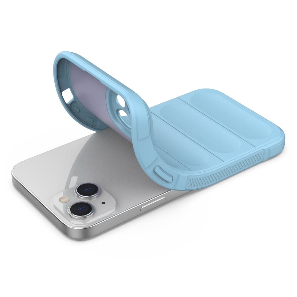 Hurtel Magic Shield ovitek za iPhone 14 Plus, svetlo moder 4