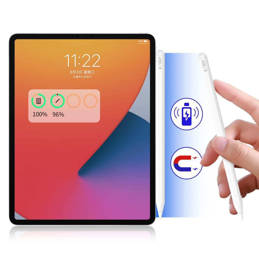 Tech-Protect Digitalna magnetna pisala za iPad - belo 4