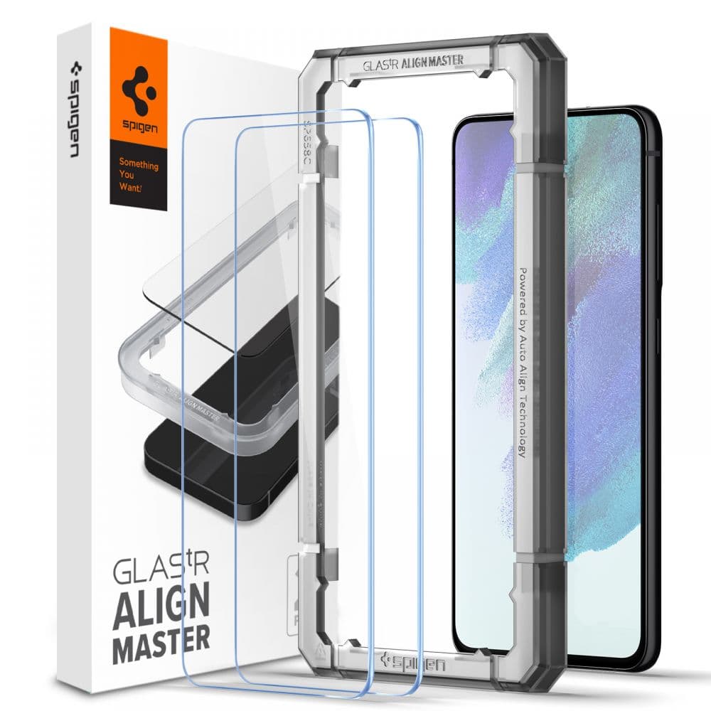 Spigen AlignMaster folija za Samsung Galaxy S21 FE (2 kosa)