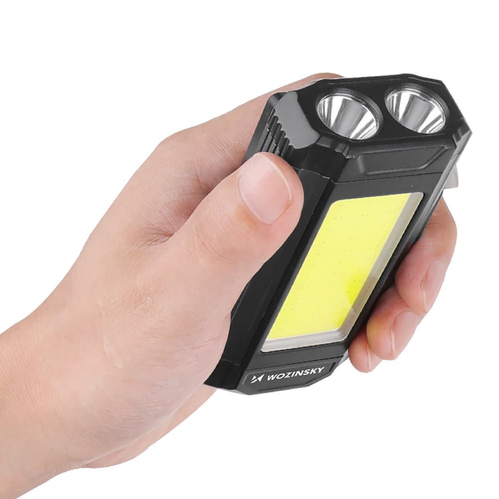 Delovna svetilka Wozinsky WLR-15W, 15W, 1500lm CREE LED, IPX6, funkcija power bank - siva 5