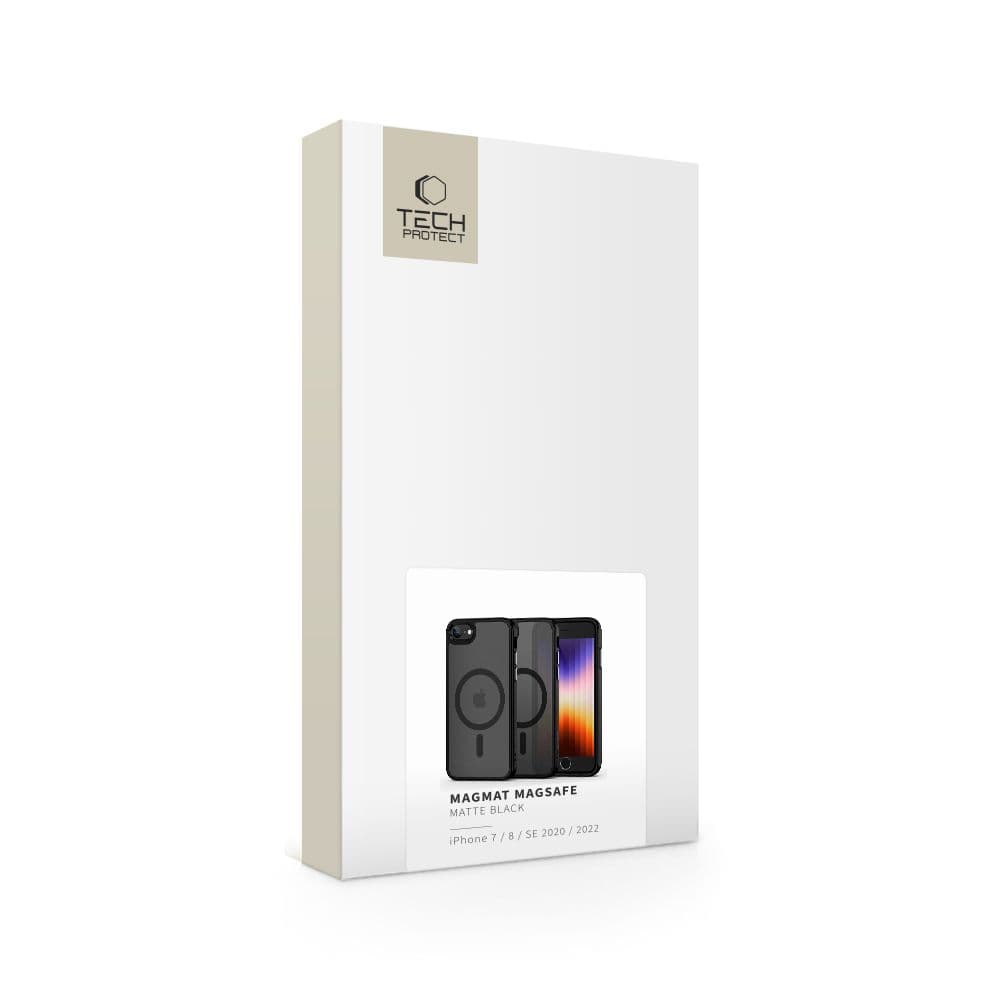Tech-Protect MagMat ovitek za iPhone 7/8/SE 2020/2022 - mat črn 5