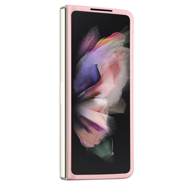 Ovitek Guess Glitter Script za Samsung Galaxy Z Fold 5 - roza 3