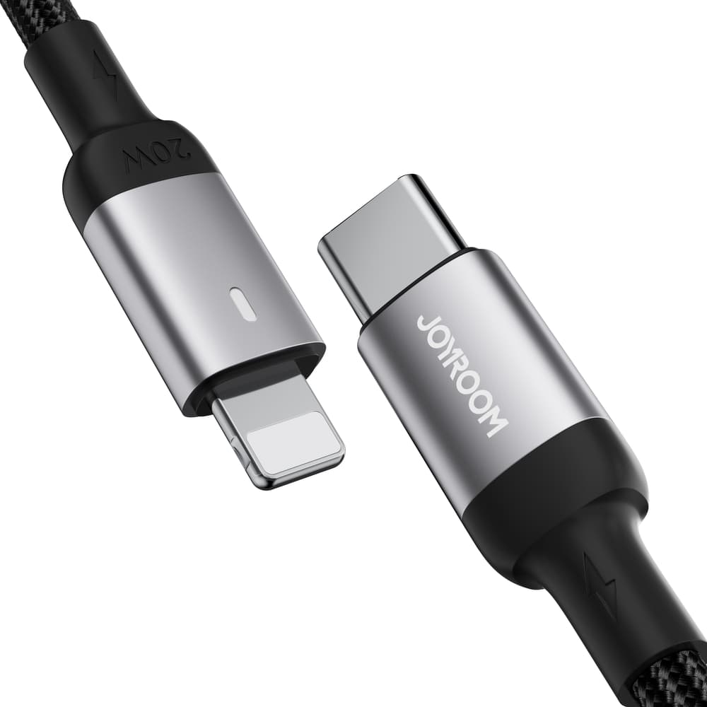 Joyroom Extraordinary Series A10 Lightning / USB-C PD 20W kabel, 1.2 m, črn 6
