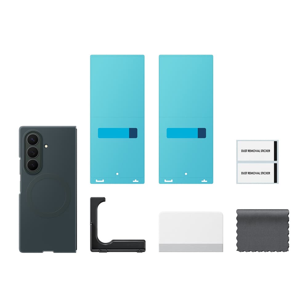 Samsung Silicone Magnet ovitek za Galaxy Z Fold 8 Ultra, zelen 5
