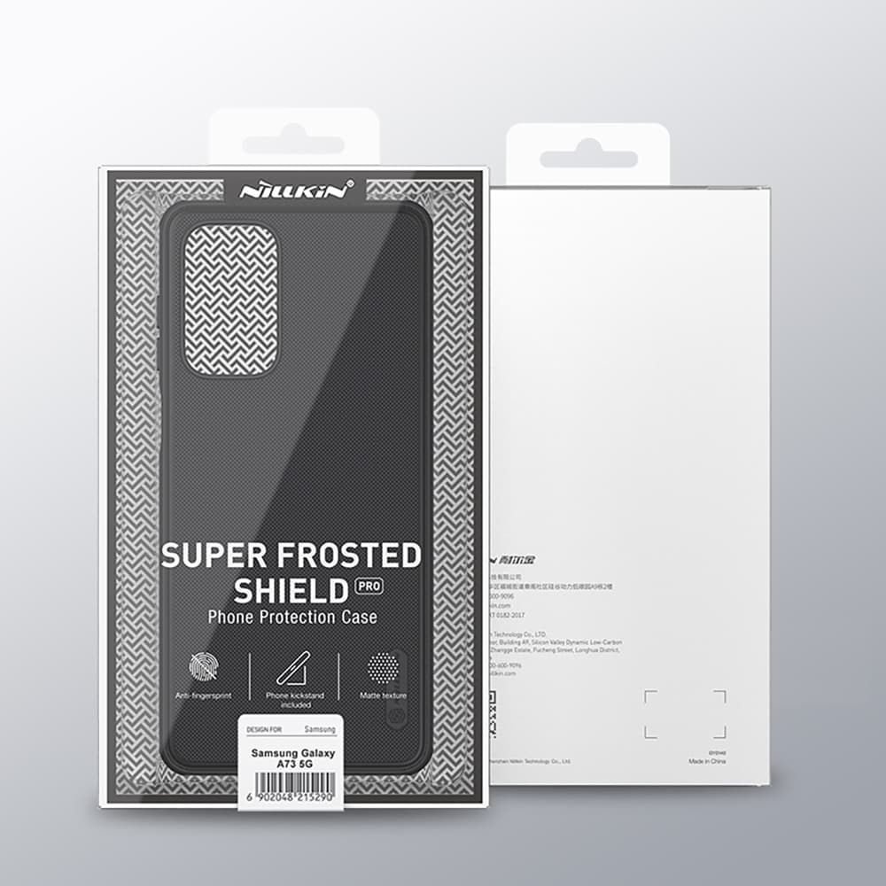Nillkin Super Frosted Shield Pro ovitek za Samsung Galaxy A73 rdeč 5