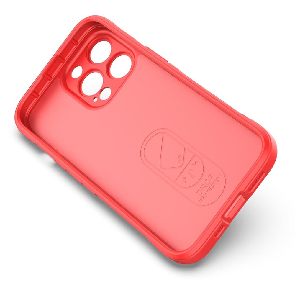Magic Shield ovitek za iPhone 13 Pro Max - rdeč 2