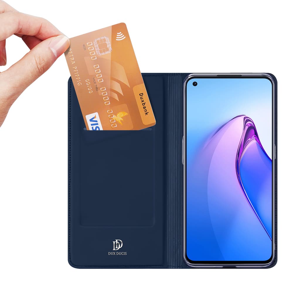 Dux Ducis Skin Pro ovitek za Oppo Reno 8 - Modra 2