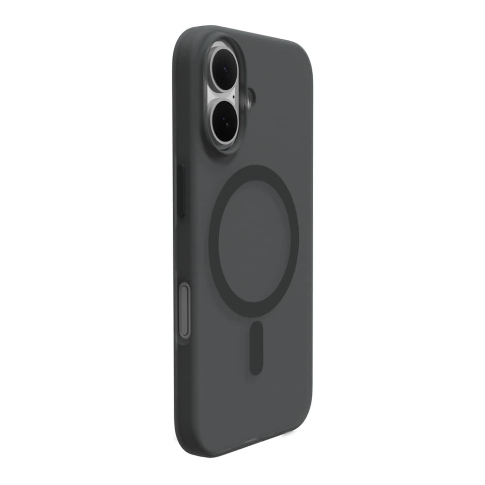 Puro Daylight MagSafe silikonski ovitek za iPhone 16 - črn 2