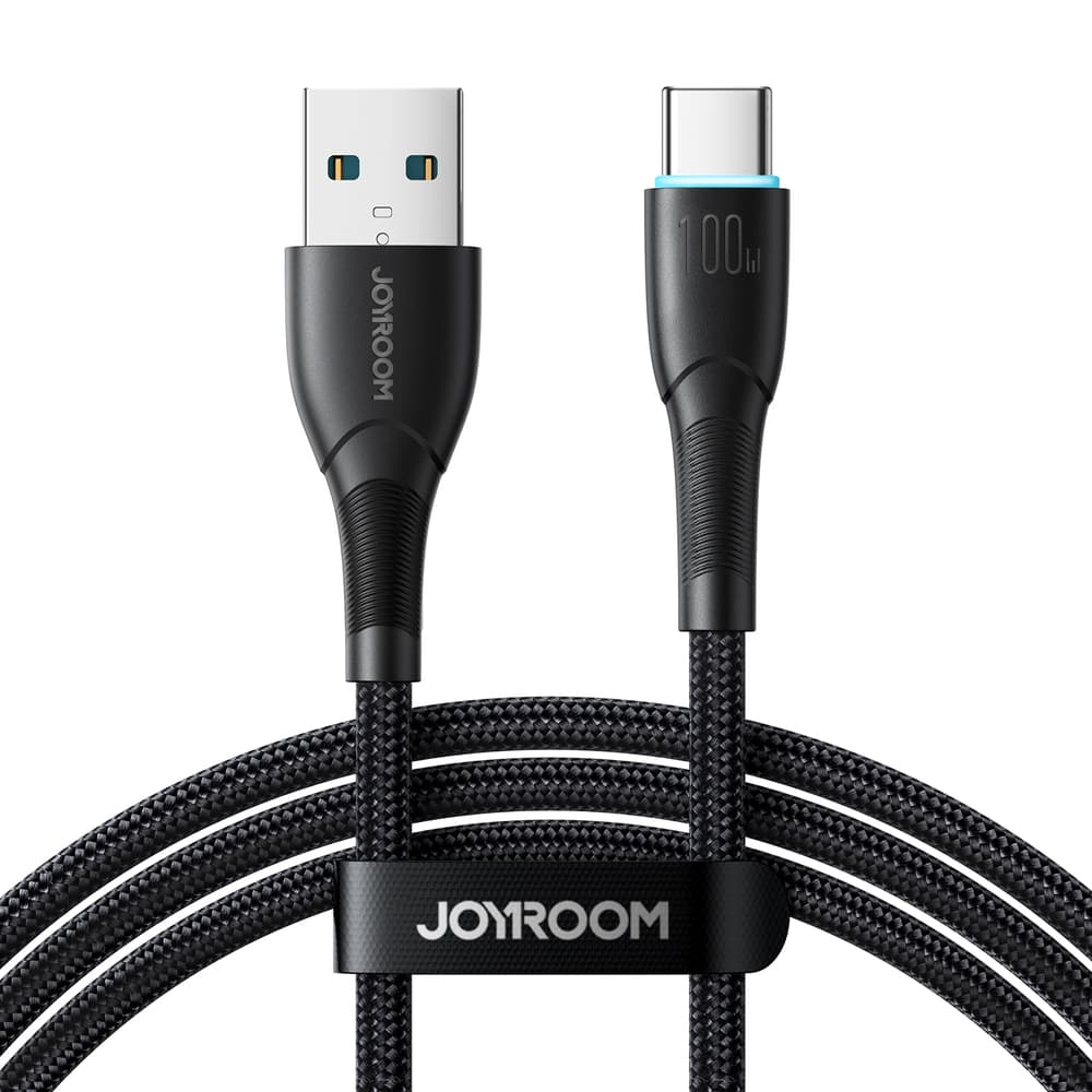 Joyroom SA32-AC6 100W USB-A / USB-C kabel 1m - črn