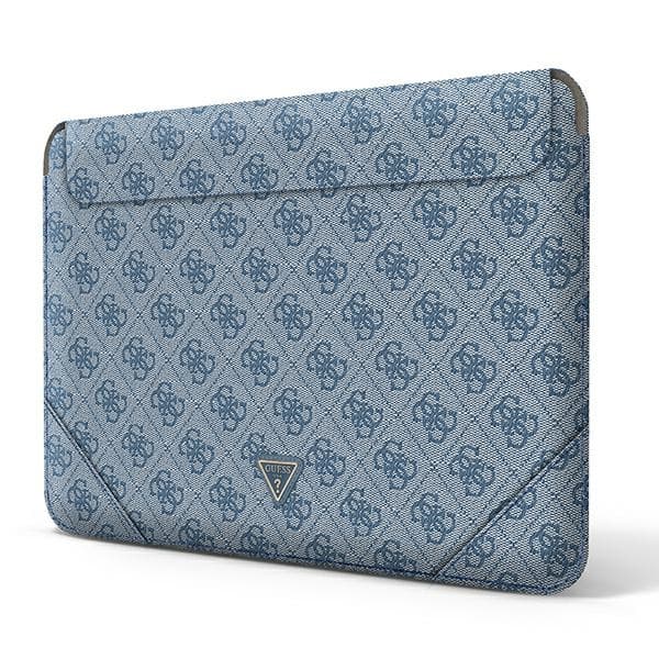 Guess 4G Uptown Triangle Logo etui za 13-14" prenosnik - modra 2