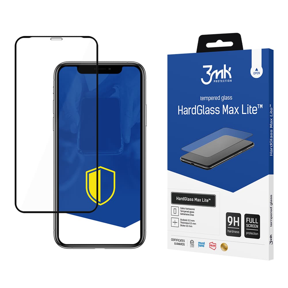 Kaljeno steklo 3mk HardGlass Max Lite™ za iPhone 11 Pro Max