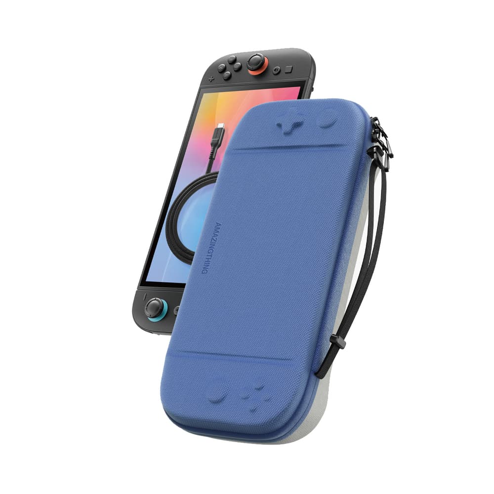 Potovalna torbica AmazingThing PlayShield EDC za Nintendo Switch 2 - modra