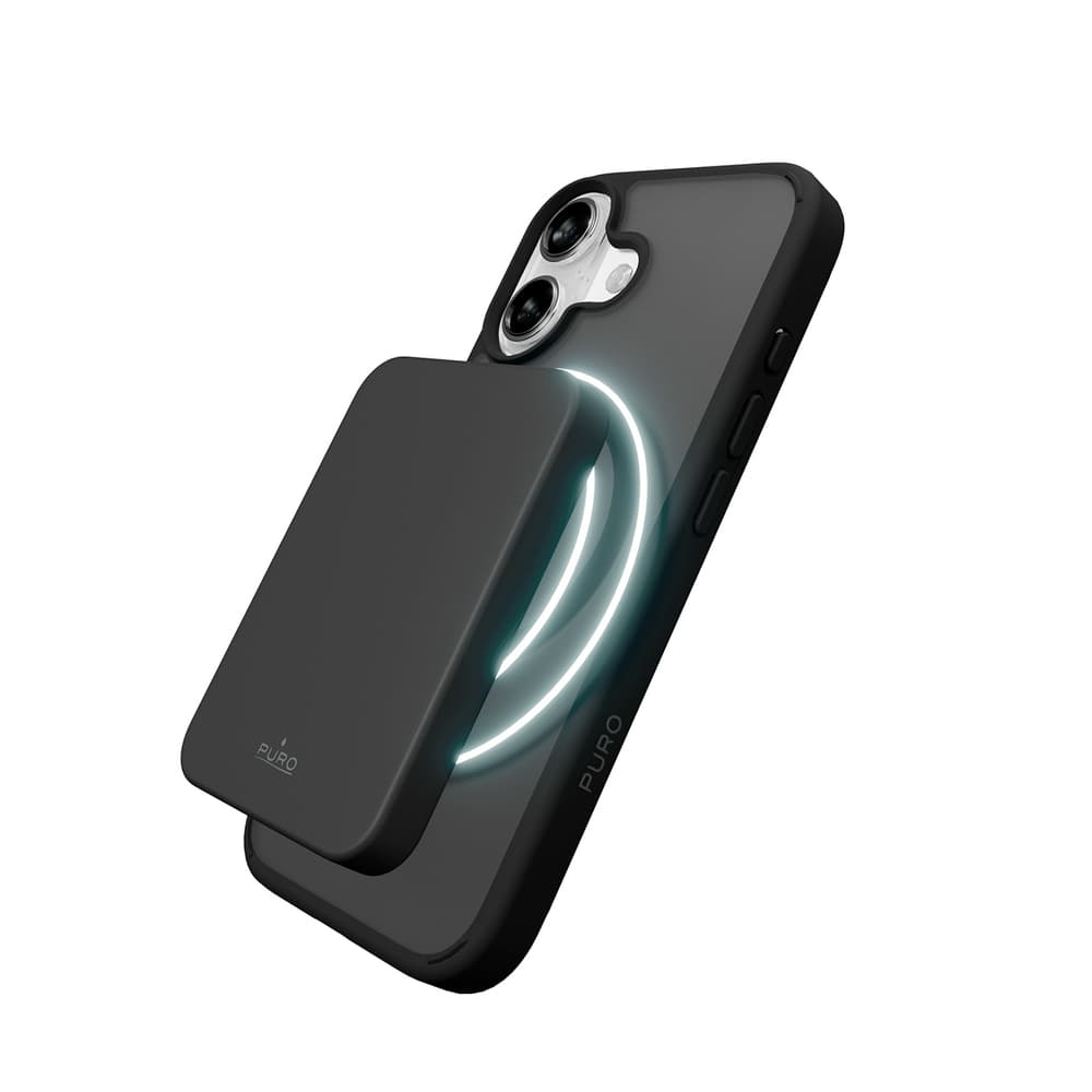 Puro Gradient TPU ovitek z MagSafe za iPhone 17 - črn 3
