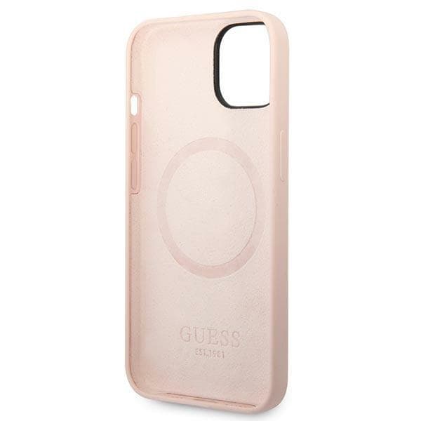 Ovitek Guess GUHMP14MSBPLP za iPhone 14 Plus 6.7'' (roza, MagSafe) 7