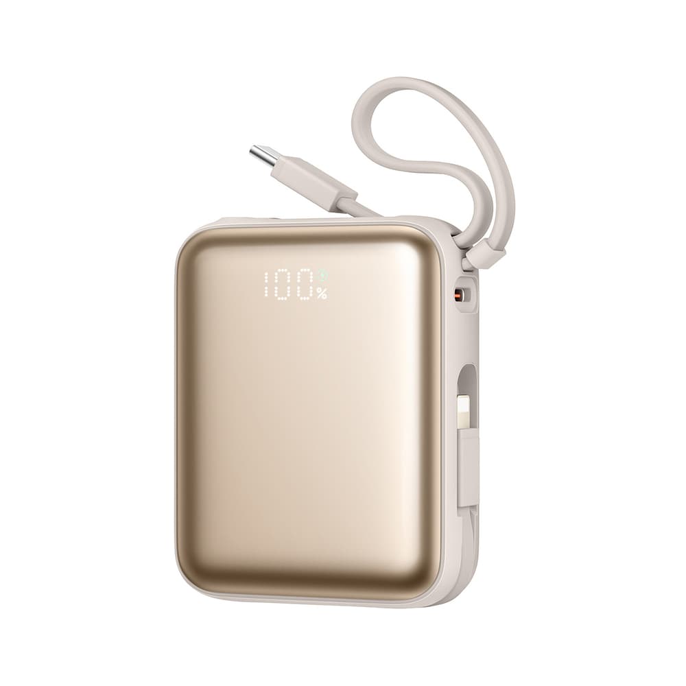 Joyroom JR-PBF27 Powerbank 10000mAh, 22.5W, 2 kabla, zlata