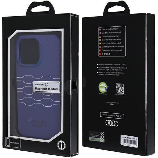 Audijeva ovitek MagSafe IML za iPhone 13 Pro / 13 - moder 4