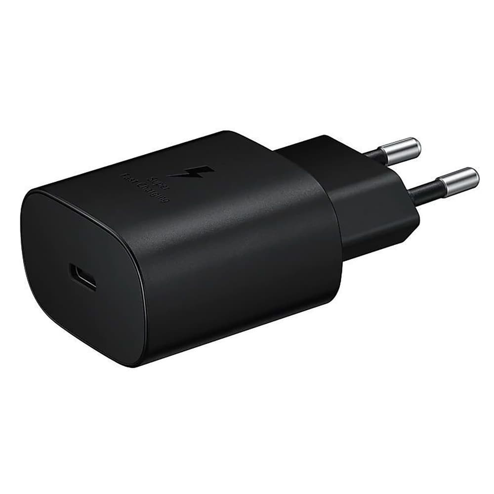 Samsung 25W EP-TA800EBE USB-C omrežni polnilnik - črn
