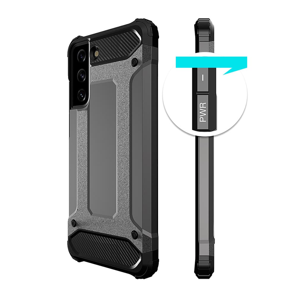 Hybrid Armor ovitek za Samsung Galaxy S23 Ultra - modri 5