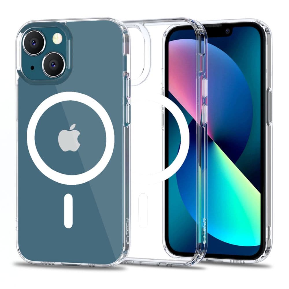 Ovitek Tech-Protect MagMat MagSafe za iPhone 13 mini - prozoren