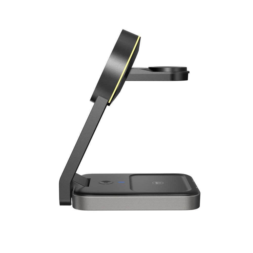 3-v-1 indukcijski polnilnik Tech-Protect QI15W-A28 MagSafe za telefon/Apple Watch/AirPods - črn 3